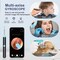 Smart Visual Ear Cleaner with Camera, Wireless Otoscope Earwax Removal Tool, 130mAh Rechargeable, 138×13mm, ABS Material, 5.43in×0.51in, WiFi Ear Pick for Android & iOS – Black/White